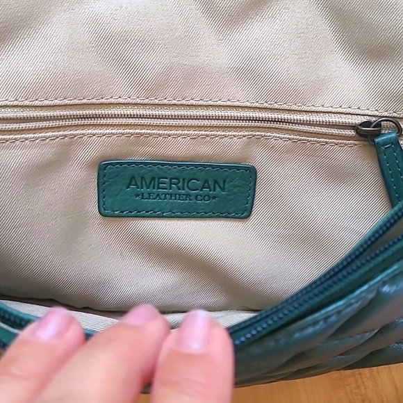 Nordstrom American Leather Co Emerald bag - Picture 8 of 11
